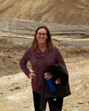 [photo of Jenny DeGraaff in the desert]
